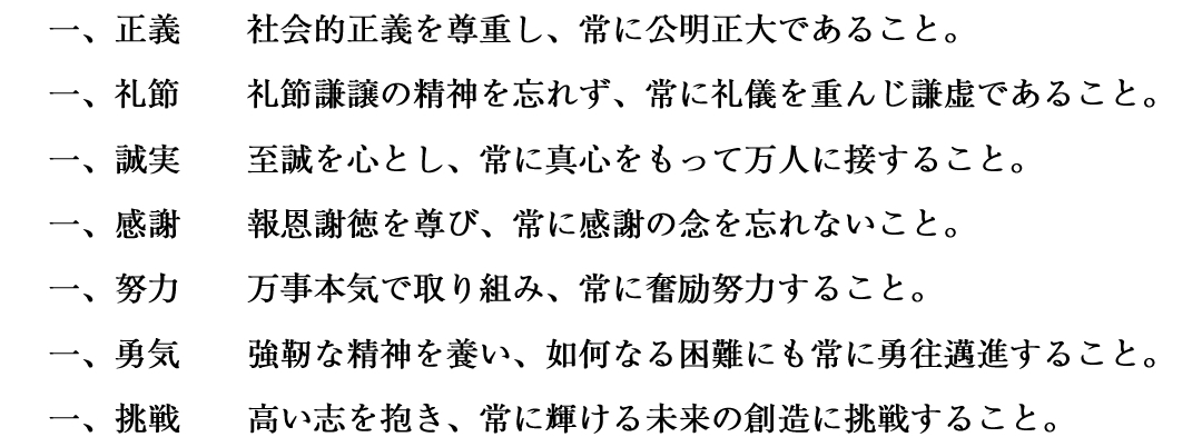 行動規範